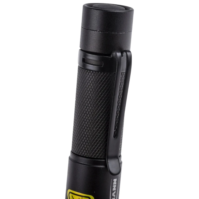 Ansmann LED Torch Black 60 lm, Aluminium Housing, IP54, 75m Beam Distance, AA Battery 1600-0159-520