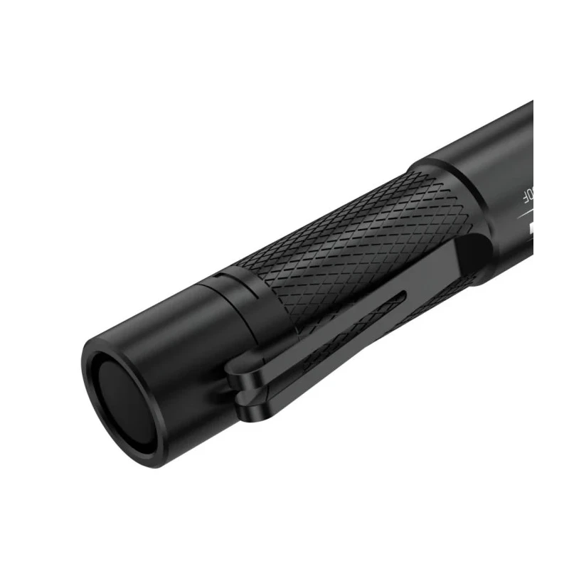 Ansmann LED Torch Black 60 lm, Aluminium Housing, IP54, 75m Beam Distance, AA Battery 1600-0159-520