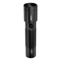 Ansmann Aluminium Housing LED Torch Black 200 lm, 135 mm with 3 AAA Alkaline Batteries T200F 1600-0138-520