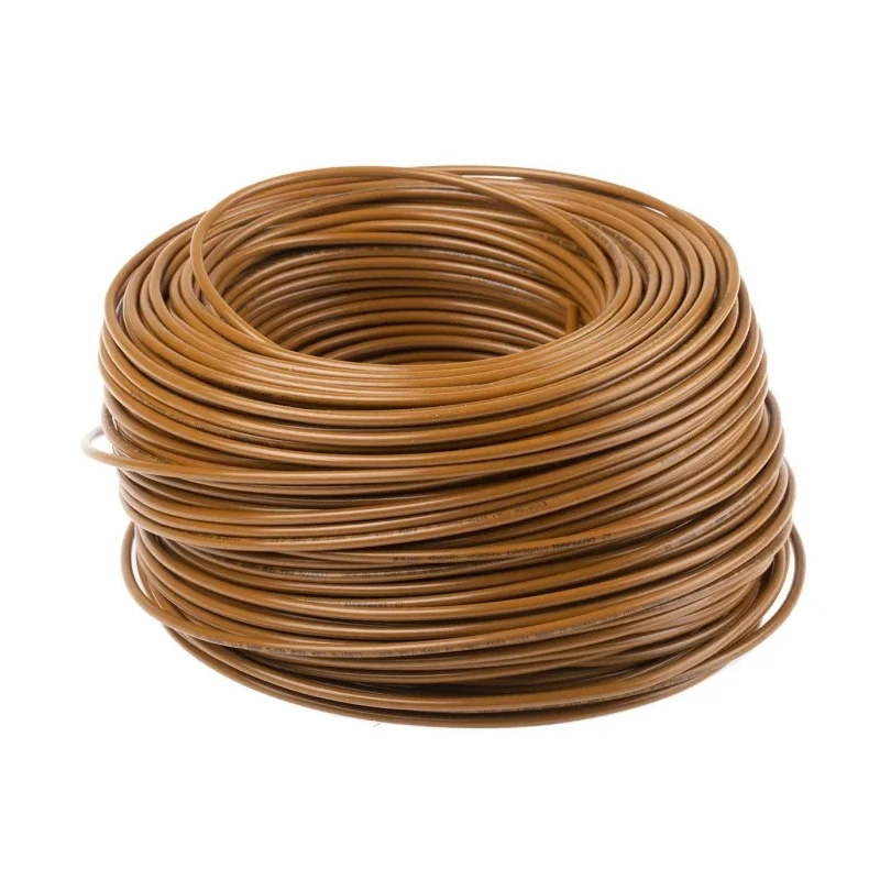 Lapp MULTI-STANDARD SC 2.1 Series Brown 1.5 mm² Hook Up Wire 100 m, 450-750V, Tin Plated Copper Conductor, PVC Jacket 4160403