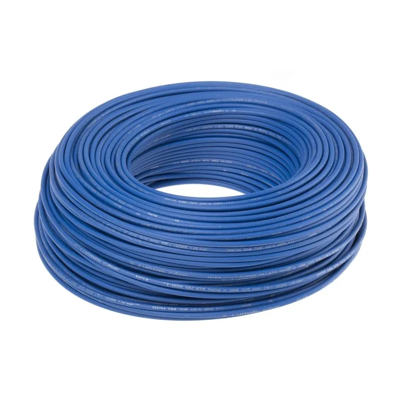 Lapp MULTI-STANDARD SC 2.1 Series Blue 1 mm² Hook Up Wire 100 m, Polyvinyl Chloride, Voltage 450/600/750V, Tin 4160314