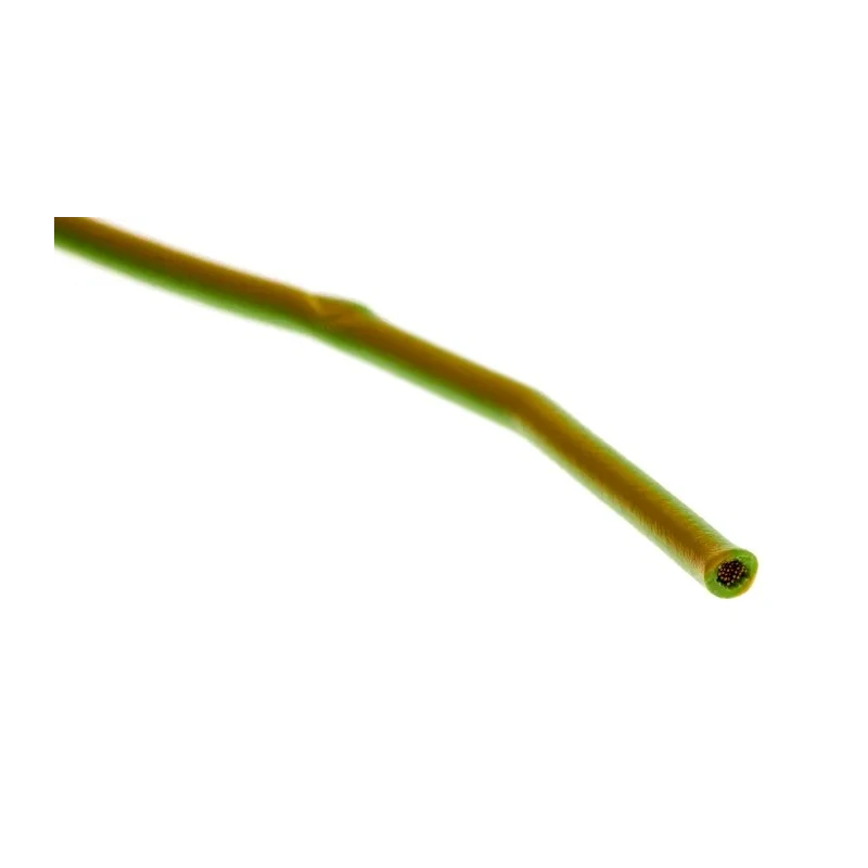 Lapp H05V-K Series Green Yellow 0.75 mm² Single Core Hook Up Wire 24x32 mm, 100m Length PVC Insulation 4510002