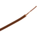 Lapp H05V-K Series Brown 0.75 mm² Hook Up Wire, 24 x 32 AWG Strands, 100 m, Polyvinyl Chloride 4510032