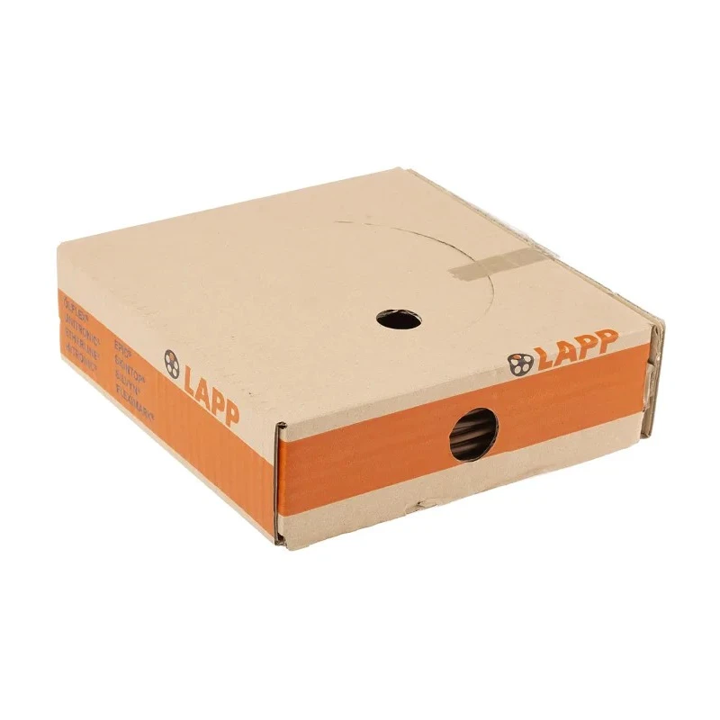 Lapp ÖLFLEX® Series Brown 1.5 mm² Hook Up Wire 30 x 30 AWG, 100 m Reel, Polyvinyl Chloride Insulation, 450/750V 4520031