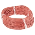 Lapp OLFLEX HEAT 180 SiF Single Core Hook Up Wire Red 0.25 mm², 19 x 0.25 mm Strands, 100 m Length, Silicone Rubber 47104