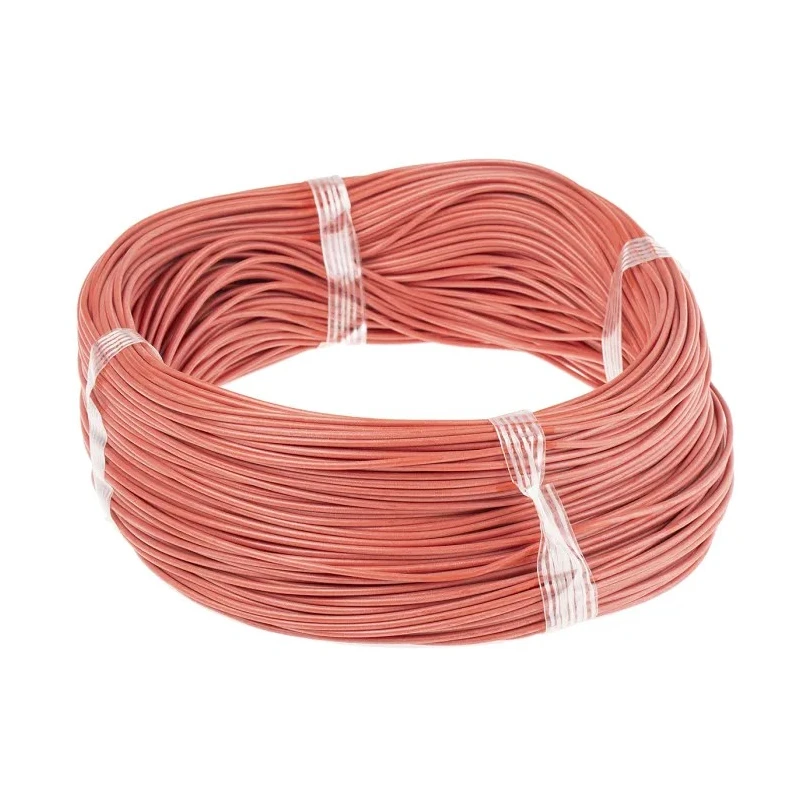 Lapp OLFLEX HEAT 180 SiF Single Core Hook Up Wire Red 0.25 mm², 19 x 0.25 mm Strands, 100 m Length, Silicone Rubber 47104