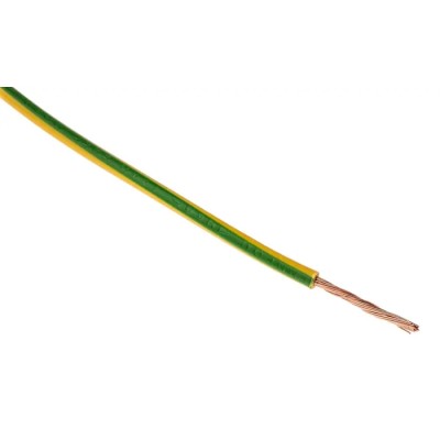 Lapp ÖLFLEX® Series Yellow Green 1.5 mm² Hook Up Wire, 30 Core Strands, 100 m, Polyvinyl Chloride Jacket 4520001