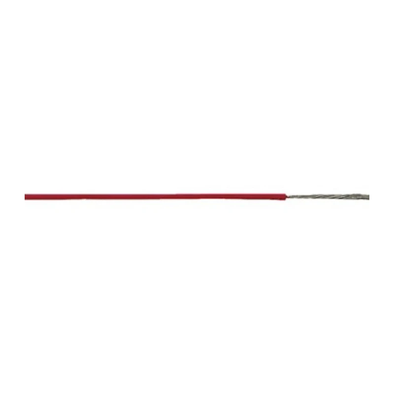 Lapp OLFLEX HEAT 180 SiF Series Black 0.25 mm² Hook Up Wire, 14 x 0.15 mm Strands, 100 m Length, Silicone Rubber 47001