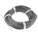 Lapp OLFLEX HEAT 180 SiF Series Black 0.25 mm² Hook Up Wire, 14 x 0.15 mm Strands, 100 m Length, Silicone Rubber 47001