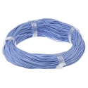 Lapp OLFLEX HEAT 180 SiF Series Blue 0.25 mm² Hook Up Wire, 14 x 0.15 mm Strands, 100 m, Silicone Rubber 47002