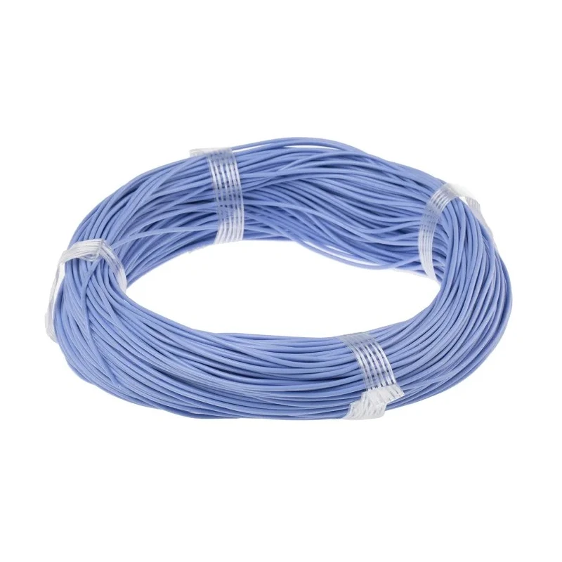 Lapp OLFLEX HEAT 180 SiF Series Blue 0.25 mm² Hook Up Wire, 14 x 0.15 mm Strands, 100 m, Silicone Rubber 47002