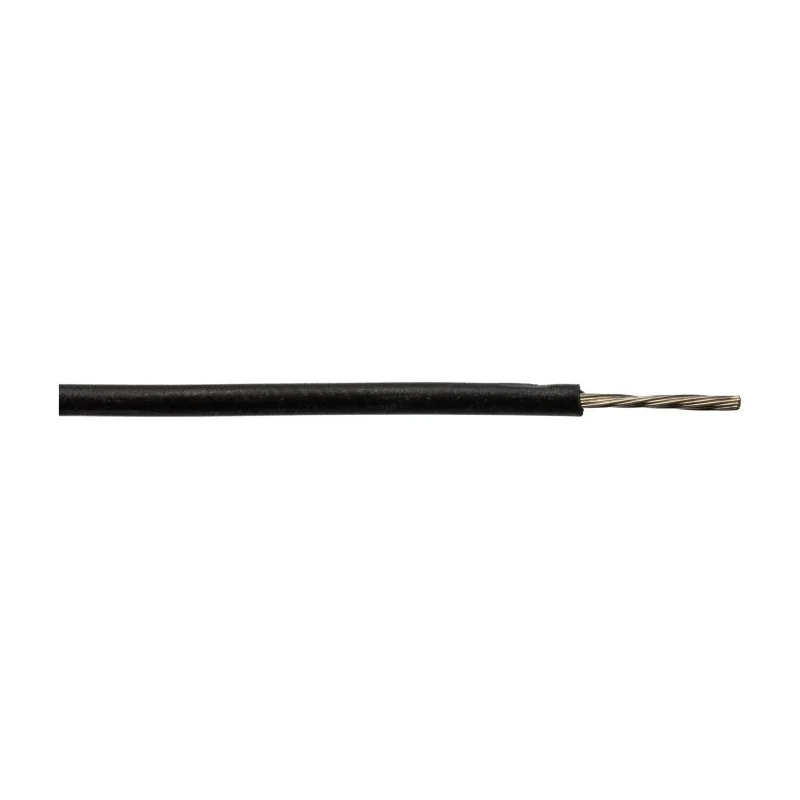 Lapp OLFLEX HEAT 180 SiF Series Black 0.5 mm² 19 x 0.25 mm Hook Up Wire Silicone Rubber 100 m 48001