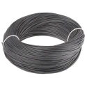 Lapp OLFLEX HEAT 180 SiF Series Black 0.5 mm² 19 x 0.25 mm Hook Up Wire Silicone Rubber 100 m 48001