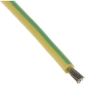 Lapp OLFLEX HEAT 180 SiF Series Yellow Green 1 mm² Hook Up Wire 300, 500V 180°C 100 m 50000 Silicone Rubber 50000
