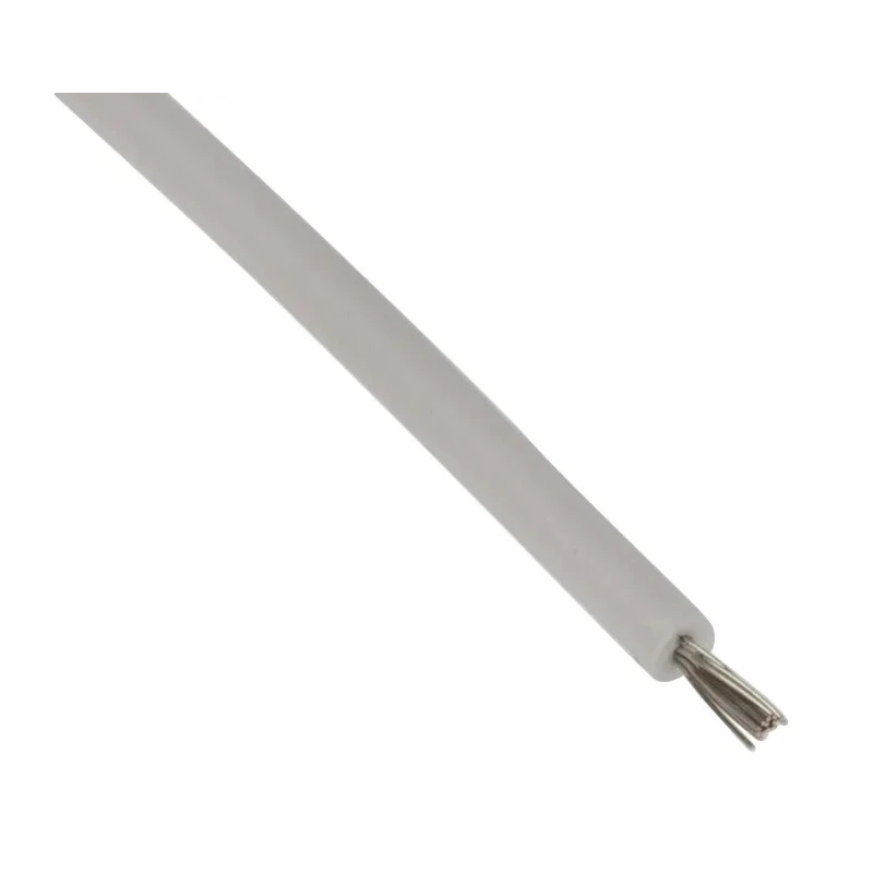 Lapp OLFLEX HEAT 180 SiF Series White 0.25 mm² Hook Up Wire 19 x 0.25 mm 100 m Silicone Rubber 47105