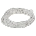 Lapp OLFLEX HEAT 180 SiF Series White 0.25 mm² Hook Up Wire 19 x 0.25 mm 100 m Silicone Rubber 47105