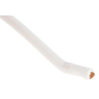 Lapp ÖLFLEX® Series White 1.5 mm² Hook Up Wire, 30/30 Strands, 100 m, Polyvinyl Chloride Jacket 450/750V 70°C 4520051