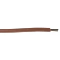Lapp Olflex Heat 180 SiF Series Brown 1 mm² Hook Up Wire, 19 x 0.25 mm Strands, 100 m, Silicone Rubber Insulation 50003