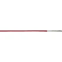 Lapp OLFLEX HEAT 180 SiF Series Red 0.75 mm² Hook Up Wire, 19 x 0.25 mm Strands, 100 m Length, Silicone Rubber 49104