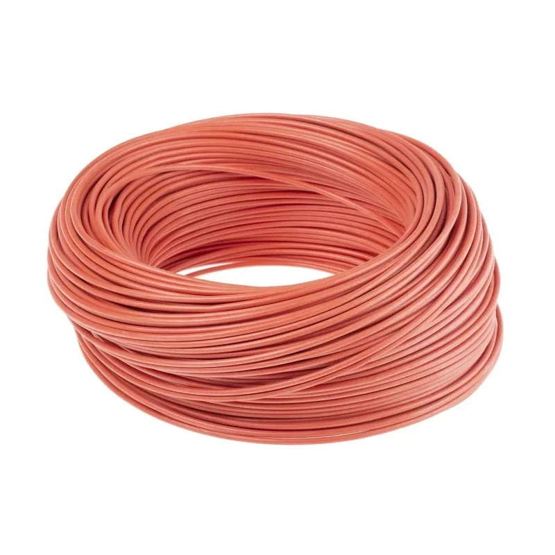 Lapp OLFLEX HEAT 180 SiF Series Red 0.75 mm² Hook Up Wire, 19 x 0.25 mm Strands, 100 m Length, Silicone Rubber 49104