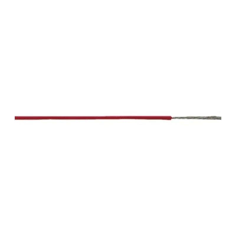 TE Connectivity OLFLEX HEAT 180 SiF Series Black 1 mm² Hook Up Wire, 19 x 0.25 mm, 100 m, Silicone Rubber 50001
