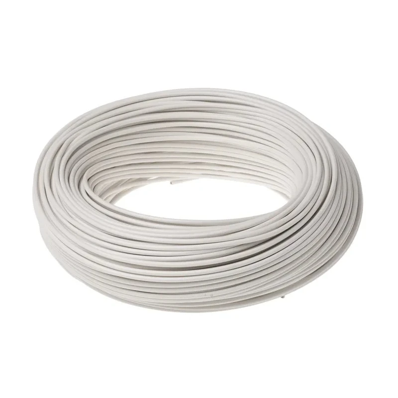 Lapp OLFLEX HEAT 180 SiF Series White 0.75 mm² Hook Up Wire, 19 x 0.25 mm Strands, 100 m, Silicone Rubber Insulation 49105