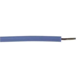 Lapp OLFLEX HEAT 180 SiF Series Blue 1 mm² Hook Up Wire, 19 x 0.25 mm Strands, 100 m Length, Silicone Rubber Insulation 50002