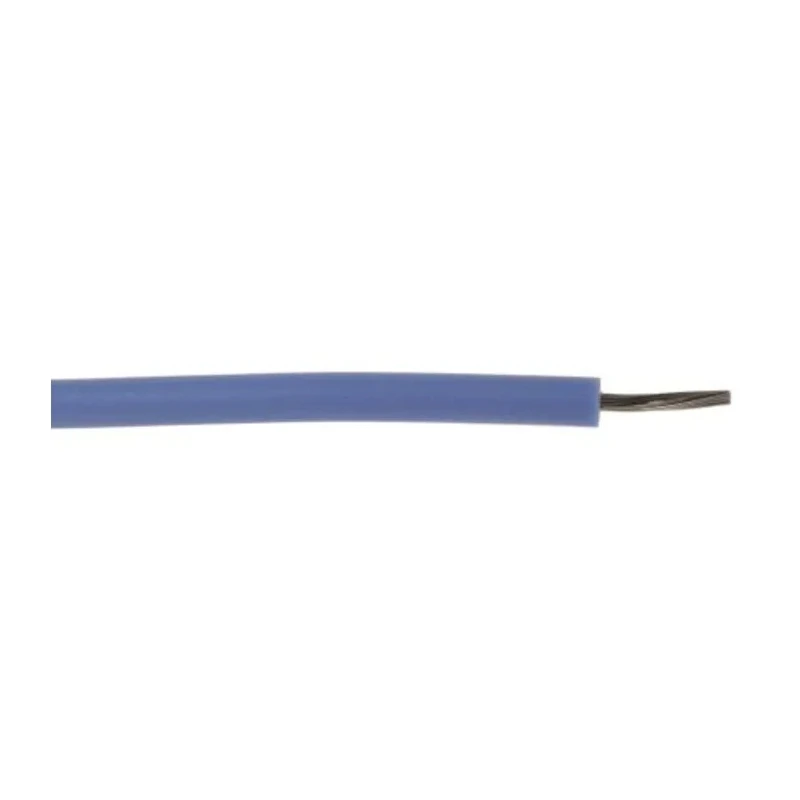 Lapp OLFLEX HEAT 180 SiF Series Blue 1 mm² Hook Up Wire, 19 x 0.25 mm Strands, 100 m Length, Silicone Rubber Insulation 50002