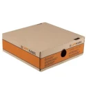 Lapp OLFLEX HEAT 180 SiF Series Blue 1 mm² Hook Up Wire, 19 x 0.25 mm Strands, 100 m Length, Silicone Rubber Insulation 50002