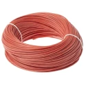 Lapp OLFLEX HEAT 180 SiF Series Red 1 mm² Hook Up Wire, 19 x 0.25 mm Strands, 100 m Length, Silicone Rubber Insulation 50104
