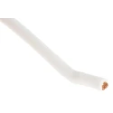 Lapp OLFLEX HEAT 180 SiF Series White 1.5 mm² Hook Up Wire, 19 x 0.25 mm Strands, 100 m Length, Silicone Rubber Jacket 51105