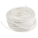 Lapp OLFLEX HEAT 180 SiF Series White 1.5 mm² Hook Up Wire, 19 x 0.25 mm Strands, 100 m Length, Silicone Rubber Jacket 51105