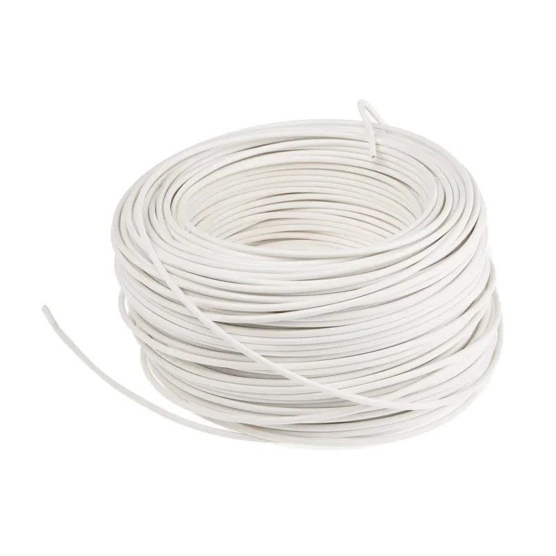 Lapp OLFLEX HEAT 180 SiF Series White 1.5 mm² Hook Up Wire, 19 x 0.25 mm Strands, 100 m Length, Silicone Rubber Jacket 51105