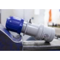 Scame Blue IP44 Cable Mount 2P+E Straight Industrial Power Connector 32A 230V IP44 