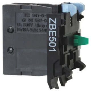 Schneider Electric Harmony Series Contact Block, 30V, 1 NO ZBE501