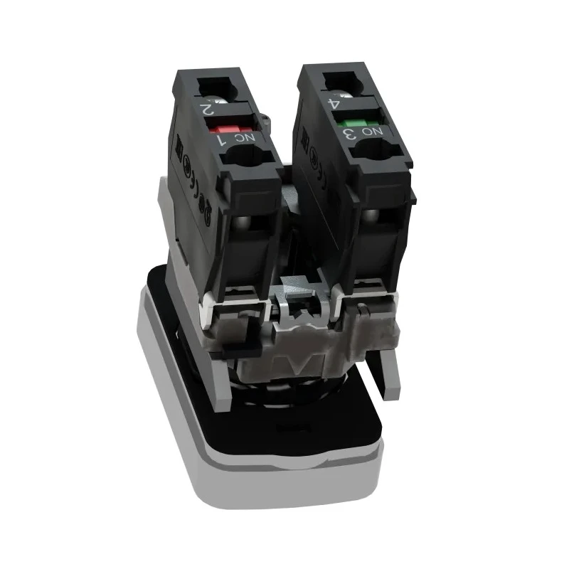 Schneider Electric Harmony XB4 Series Illuminated Push Button Switch, Spring Return, Panel Mount, 22 mm Cutout XB4BW73731G5