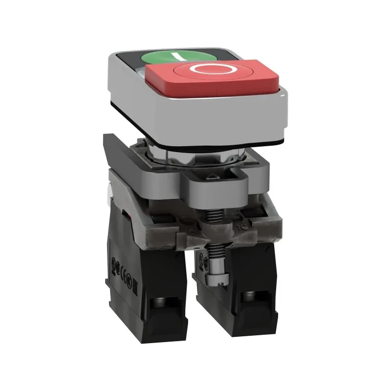Schneider Electric Harmony XB4 Series Illuminated Push Button Switch, Spring Return, Panel Mount, 22 mm Cutout XB4BW73731G5