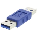 RS PRO USB Type A to Male to USB Type A Male Adapter with USB 3.0 SuperSpeed Technology 724-4140