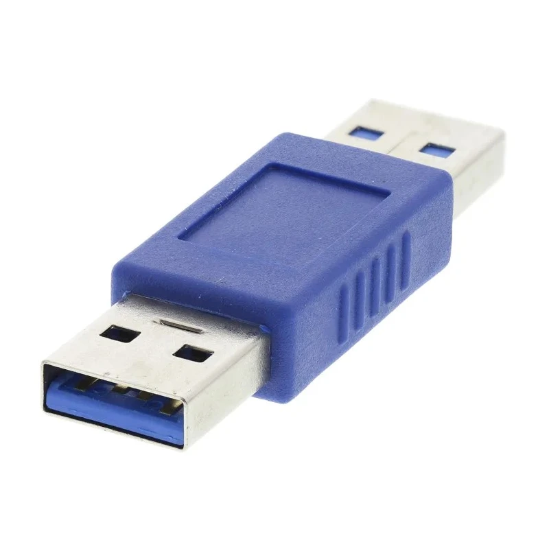 RS PRO USB Type A to Male to USB Type A Male Adapter with USB 3.0 SuperSpeed Technology 724-4140
