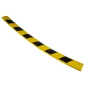 RS PRO Black, Yellow Straight Impact Protector, Nitrile Rubber 750 mm x 60 mm x 10 mm 724-9798