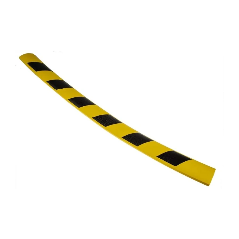 RS PRO Black, Yellow Straight Impact Protector, Nitrile Rubber 750 mm x 60 mm x 10 mm 724-9798