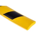 RS PRO Black, Yellow Straight Impact Protector, Nitrile Rubber 750 mm x 60 mm x 10 mm 724-9798