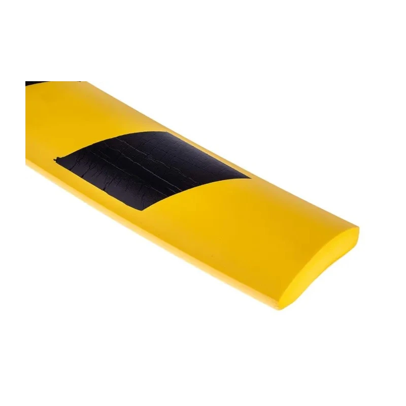 RS PRO Black, Yellow Straight Impact Protector, Nitrile Rubber 750 mm x 60 mm x 10 mm 724-9798