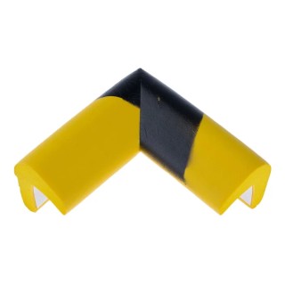 RS PRO Yellow Black Impact Protector Nitrile Rubber 70mm Length x 30mm Width x 30mm Height 724-9794