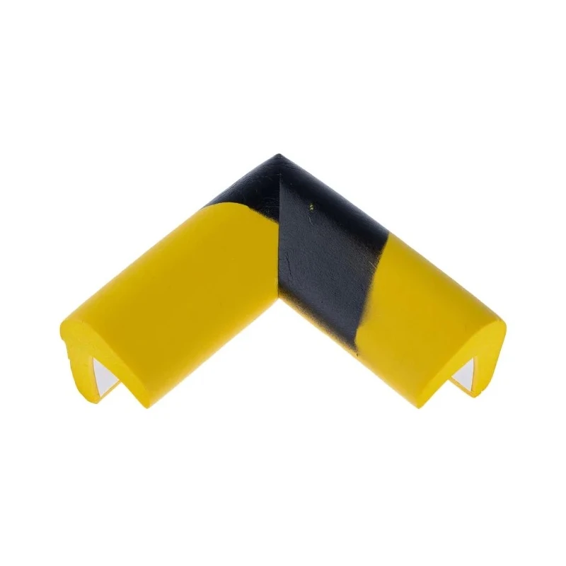 RS PRO Yellow Black Impact Protector Nitrile Rubber 70mm Length x 30mm Width x 30mm Height 724-9794