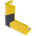 RS PRO Yellow Black Impact Protector Nitrile Rubber 70mm Length x 30mm Width x 30mm Height 724-9794