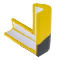 RS PRO Yellow Black Impact Protector Nitrile Rubber 70mm Length x 30mm Width x 30mm Height 724-9794