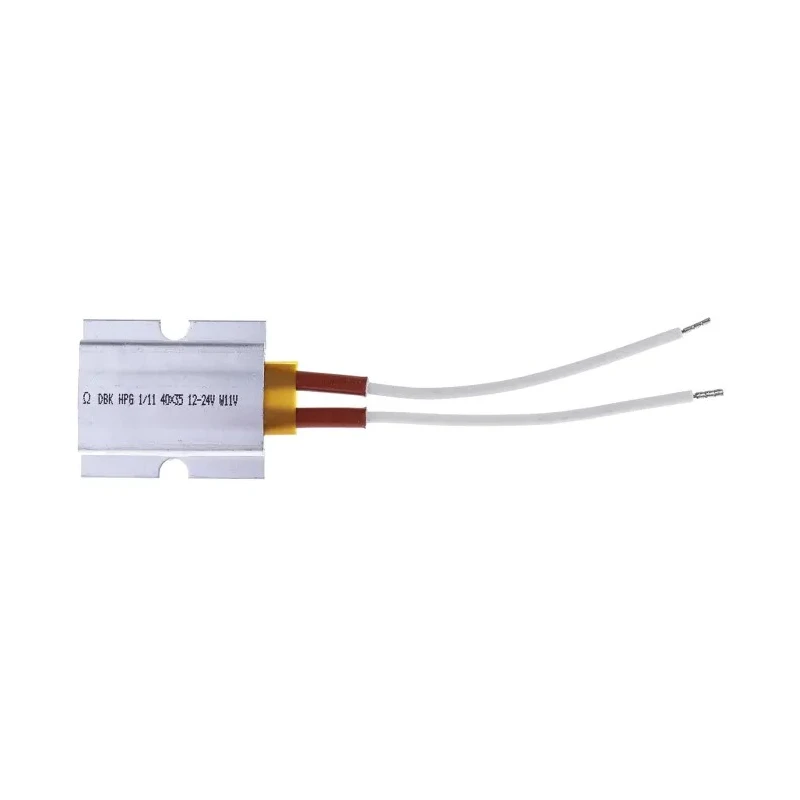 DBK Enclosures Heating Element Enclosure Heating Element, 100mm Length, 35mm Width, 50W, 12V ac/dc, 30V HPG-1/11-40x35-12-24