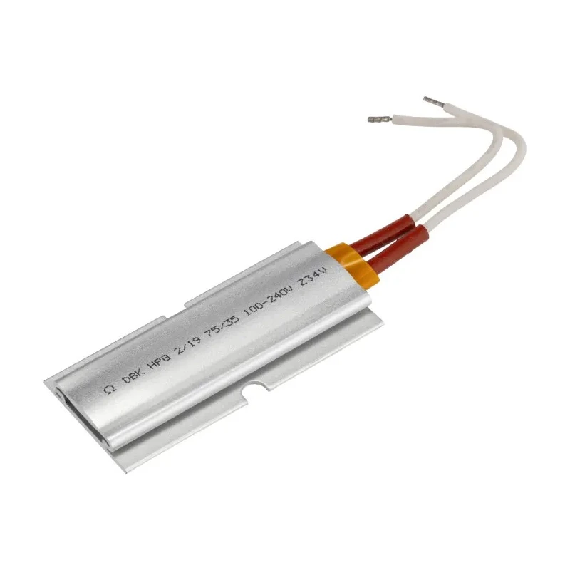 DBK Enclosures Heating Element Enclosure Heating Element Self Regulating PTC Heater 180 W 100V ac/dc HPG-2/19-75X35-100-240