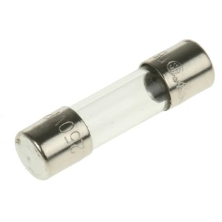 Littelfuse 32mA Fast Acting Glass Cartridge Fuse, 5 x 20 mm, 250V AC 0217.032MXP
